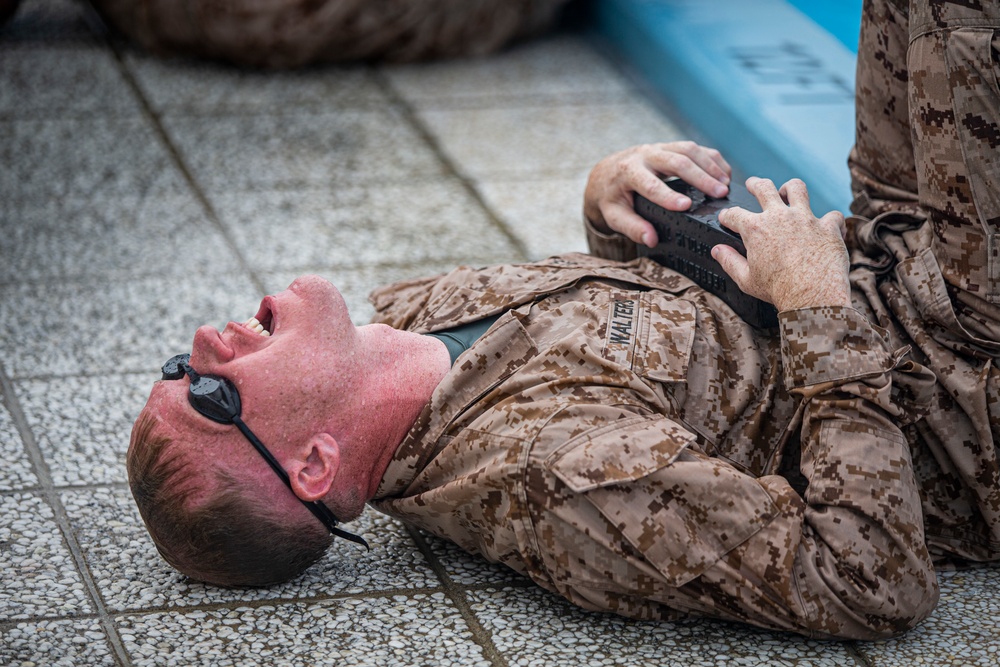 Water survival advanced course