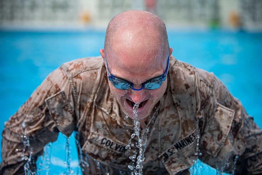 Water survival advanced course