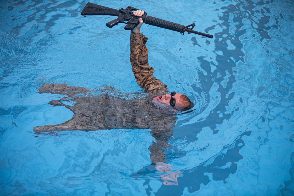 Water survival advanced course