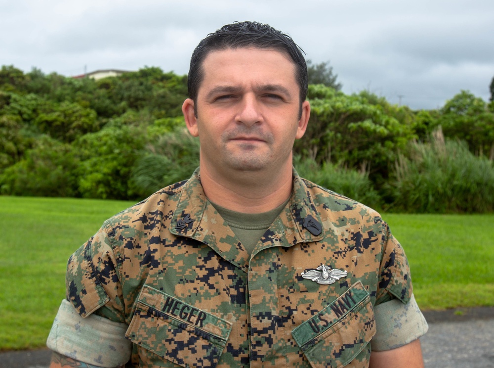 Meet Our MEF: Petty Officer 1st Class Matthew P. Heger