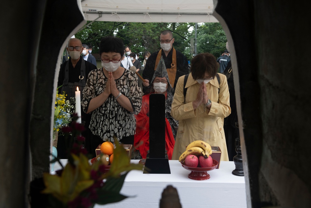 Yokota, Japan honor fallen warriors during memorial ceremony