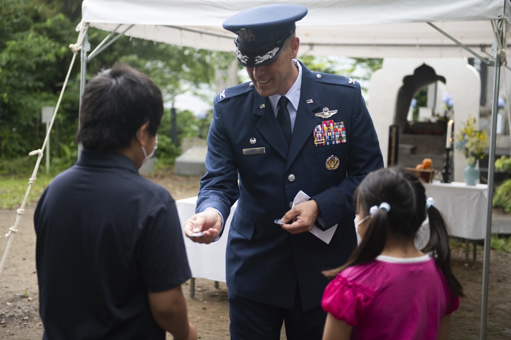 Yokota, Japan honor fallen warriors during memorial ceremony
