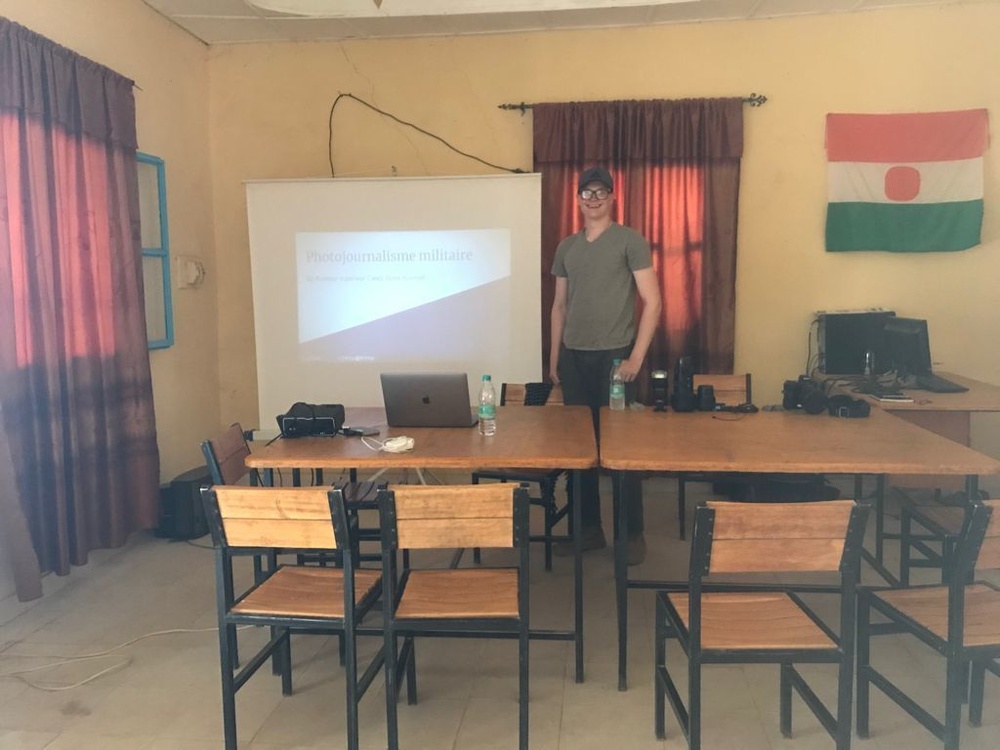 A learning experience: Airman leads journalism knowledge exchange in Agadez