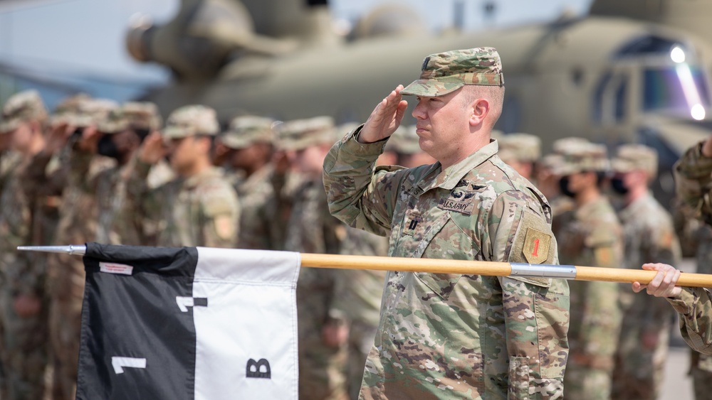 Fighting Eagles Change of Command