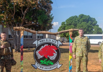 Australian Chief of the Defence Force visits Mount Bundey Training Area during Exercise Southern Jackaroo