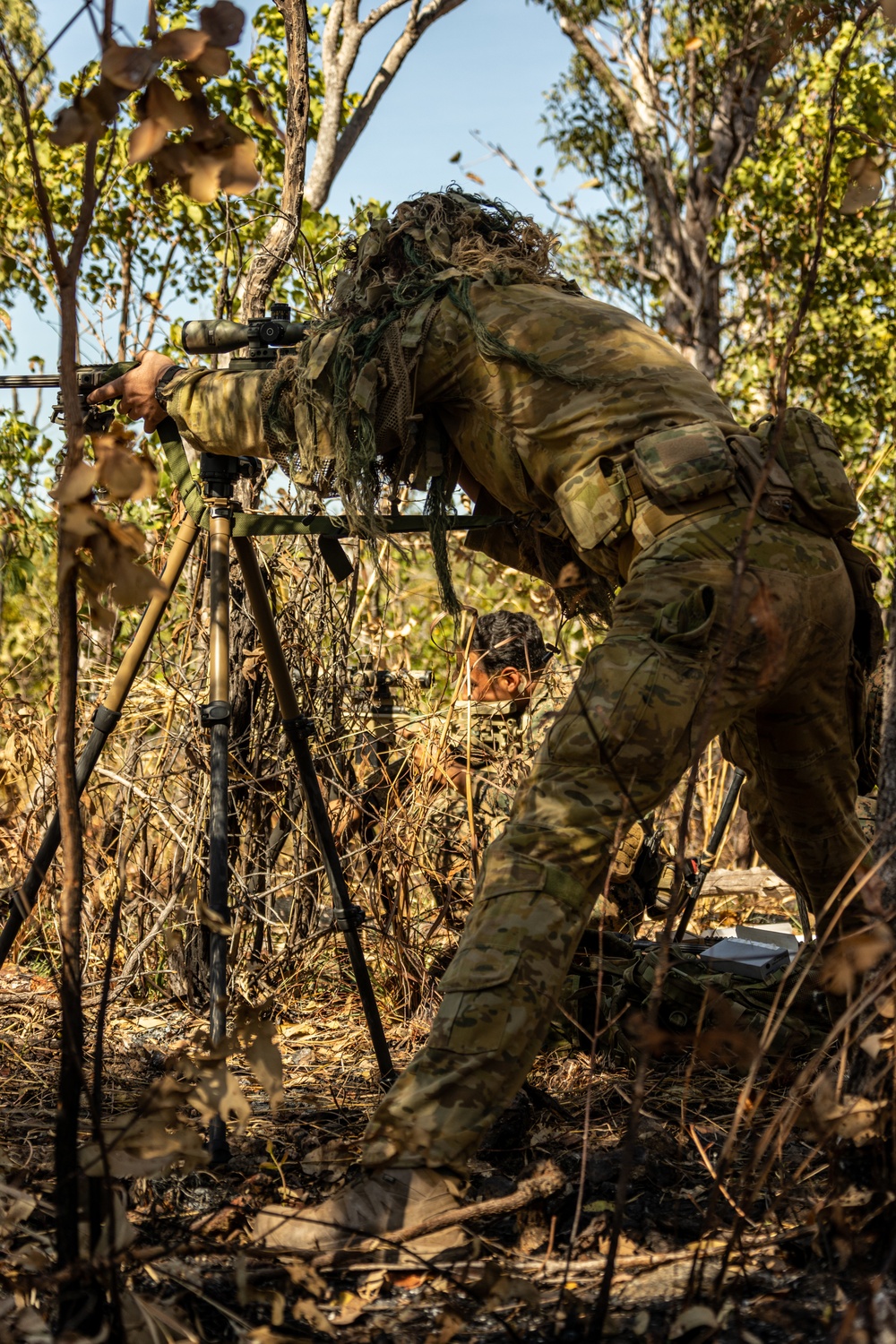 Exercise Southern Jackaroo: sniper range