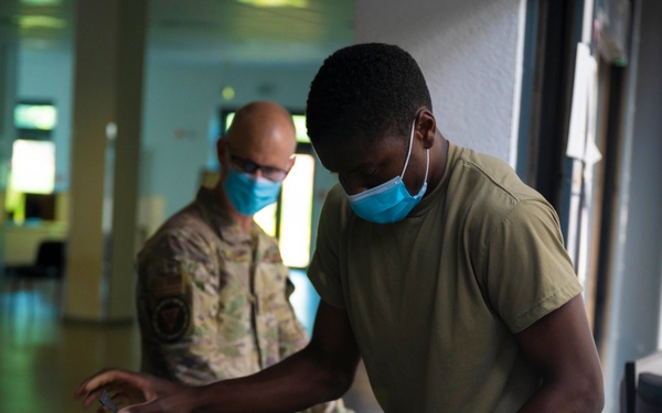 Ramstein Airmen job out