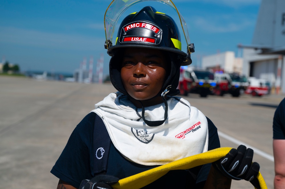 Ramstein Airmen job out