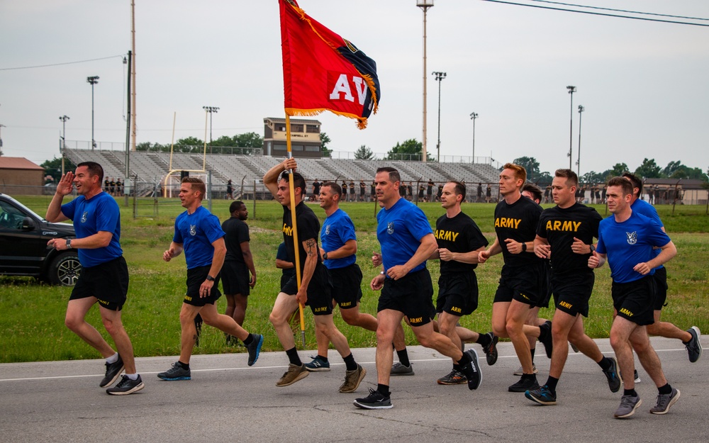 Screaming Eagles Division Run