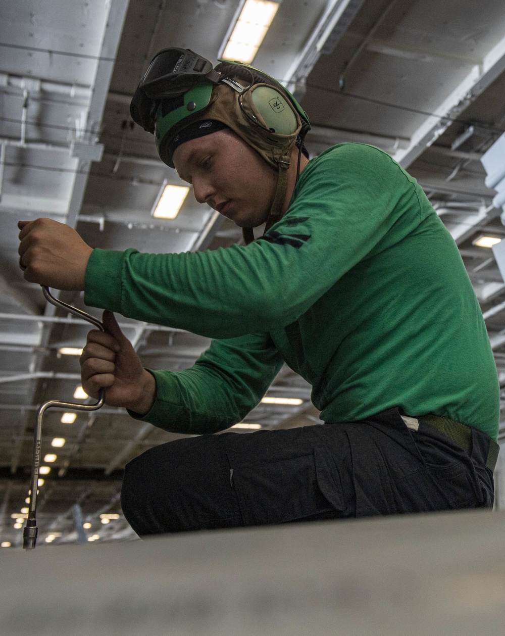 USS Harry S. Truman (CVN 75) transits the Atlantic Ocean.