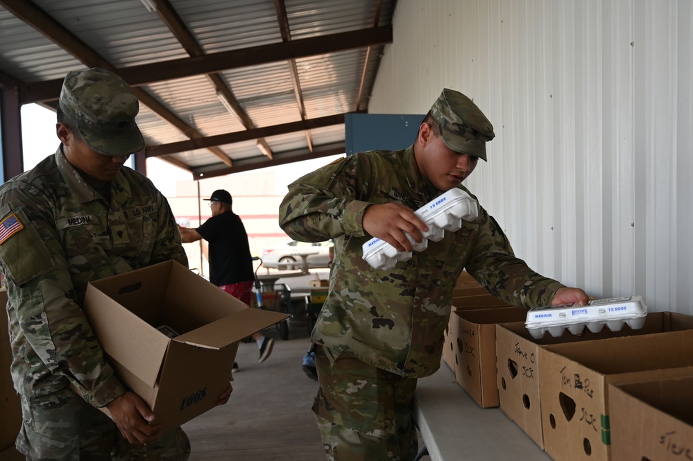 Arizona National Guard supports Snowflake food bank