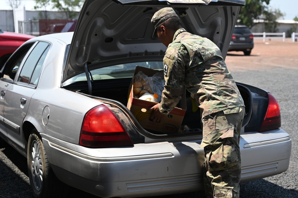 Arizona National Guard supports Snowflake food bank