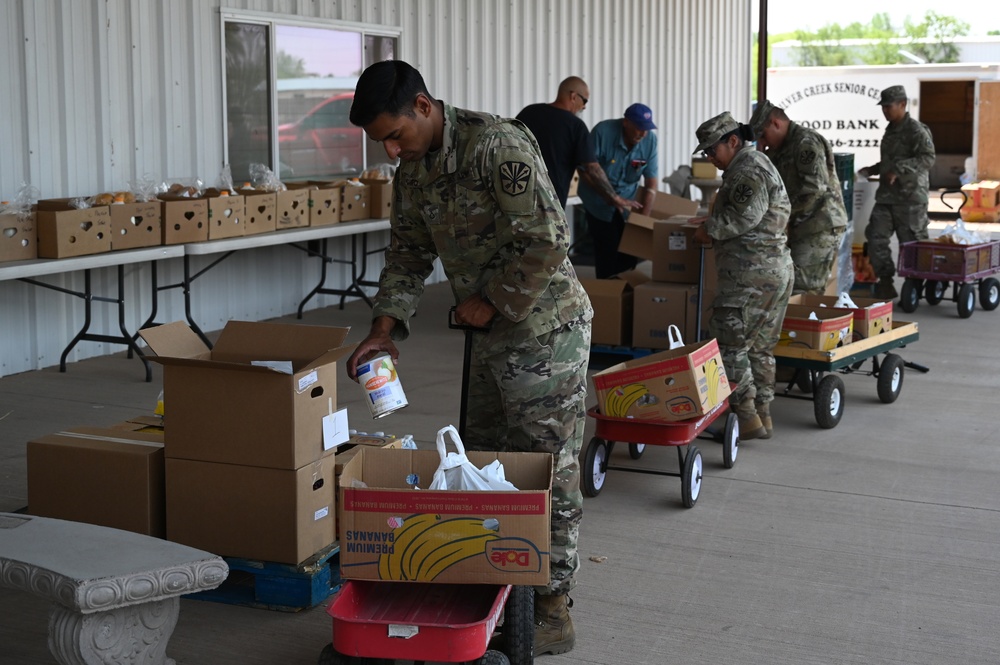 Arizona National Guard supports Snowflake food bank