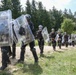 Latvian Troops Conducts Riot Control Training