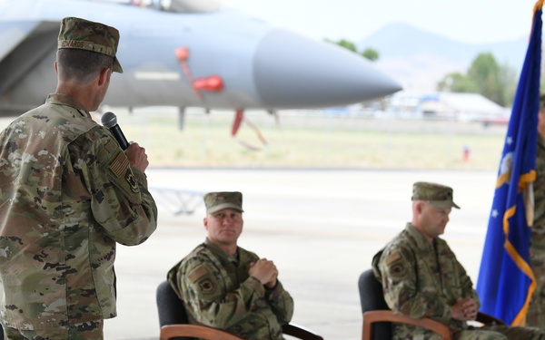 Kingsley Airmen welcome new Maintenance Group commander