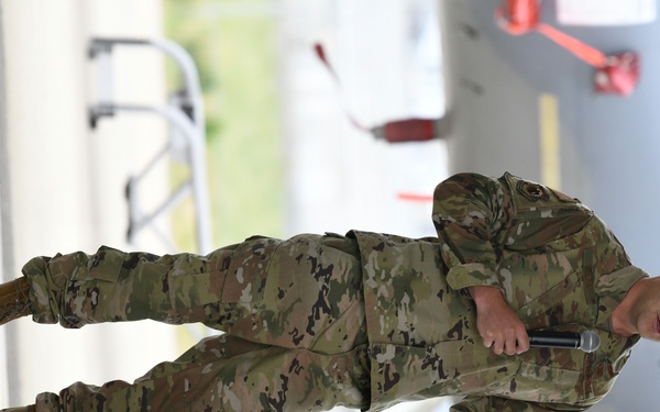 Kingsley Airmen welcome new Maintenance Group commander