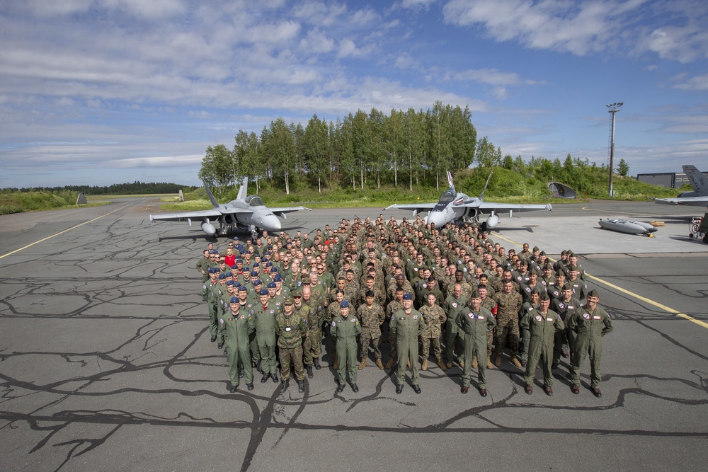 &quot;America's Airwing&quot; trains Finnish Air Force Fighter Squadron 31
