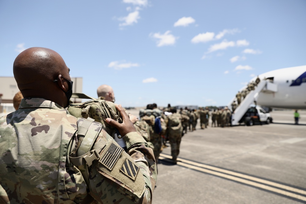 3rd Division Sustainment Brigade Headquarters deploys to Operation Spartan Shield