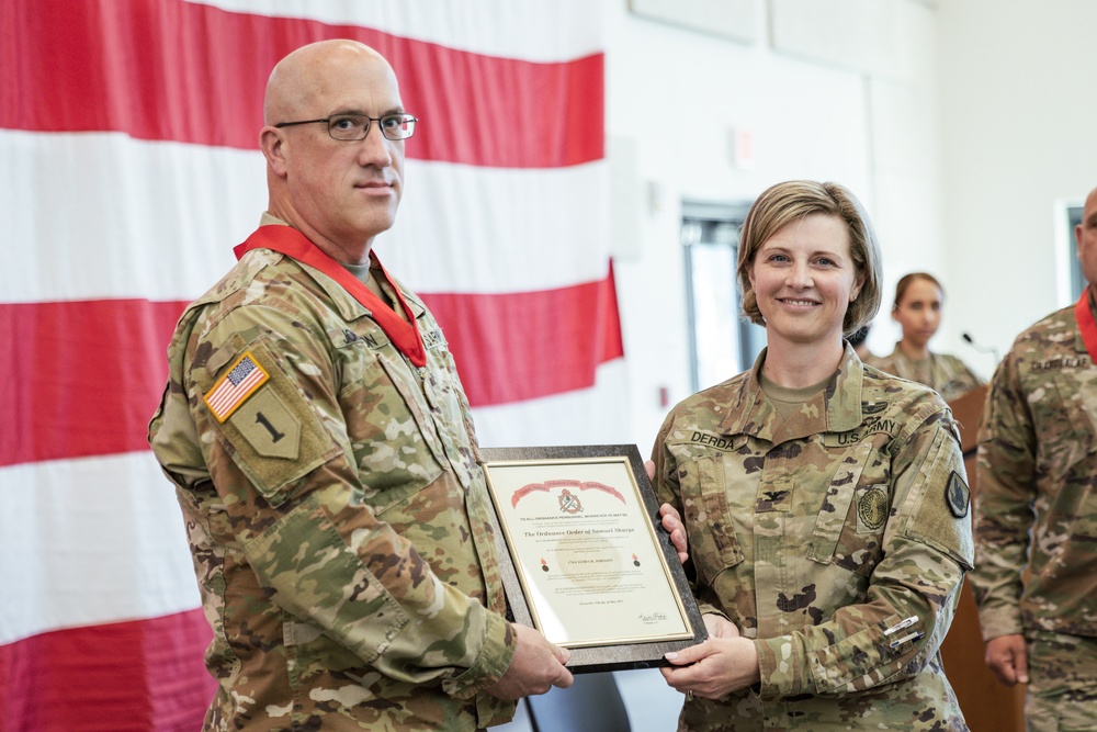 Members of the Washington National Guard awarded The Order of Samuel Sharpe