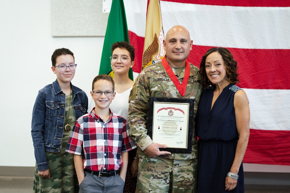 Members of the Washington National Guard awarded The Order of Samuel Sharpe