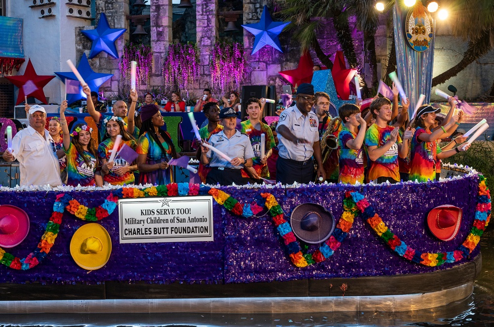 DVIDS Images 2021 Texas Cavaliers Fiesta River Parade [Image 11 of 11]