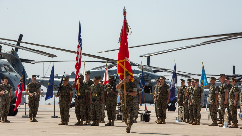 HMH-465 Change of Command