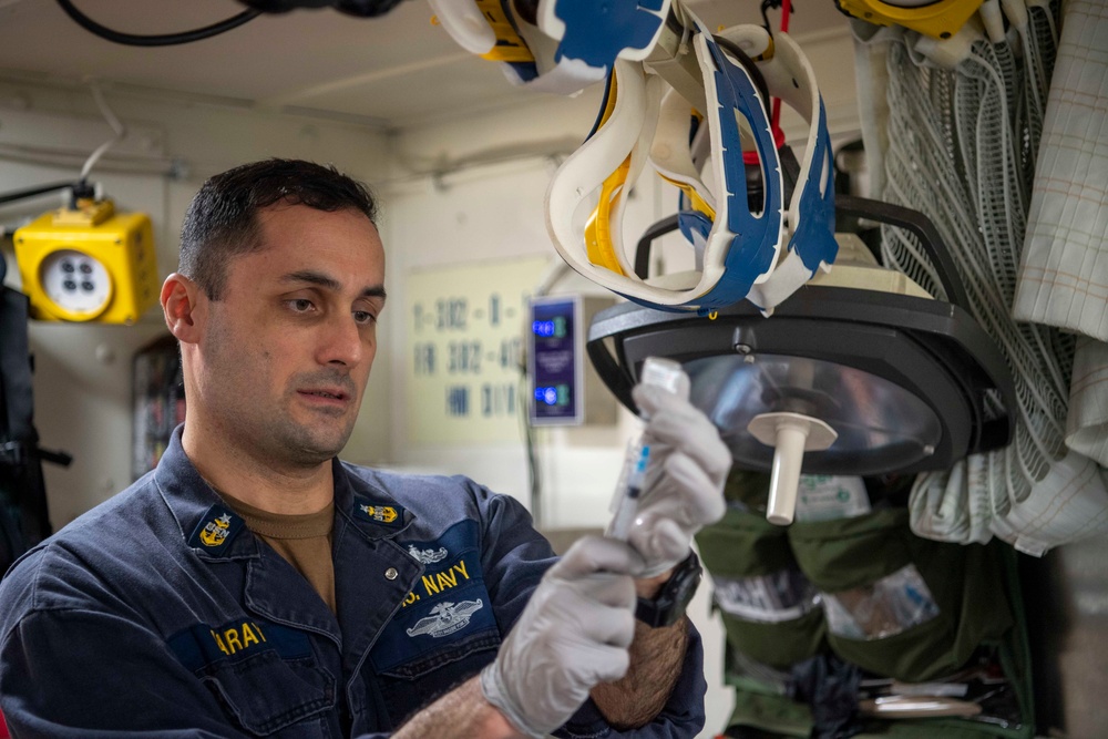 USS Shiloh Covid 19 Vaccine Underway June 21, 2021