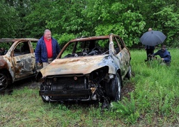 Fatal bombing retraced for network film crew