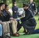 Military Funeral Honors are Conducted for U.S. Army Master Sgt. Gable Gifford in Section 55