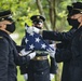 Military Funeral Honors are Conducted for U.S. Army Master Sgt. Gable Gifford in Section 55