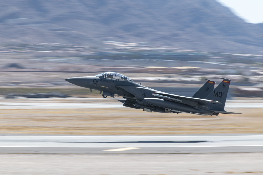 Mountain Home F-15E Strike Eagle at Red Flag 21-2