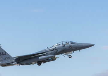 Republic of Singapore F-15SG takes-off during Red Flag 21-2