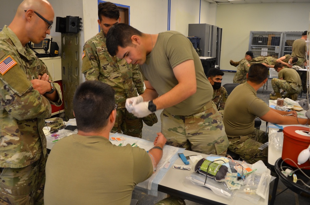 Joint Emergency Medicine Exercise transfusion training