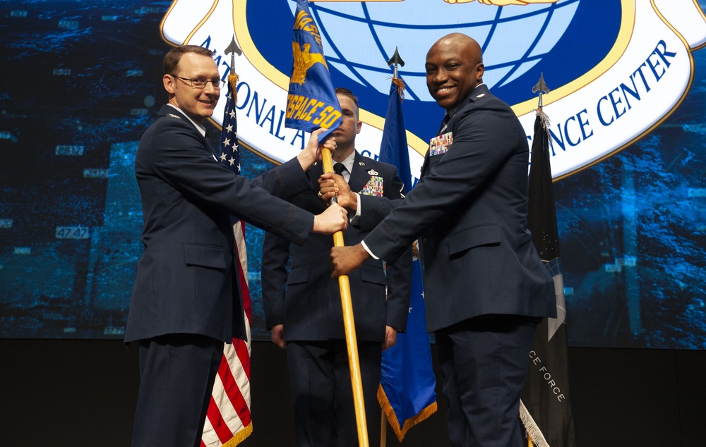 Lt. Col. Robert T. Watkins takes command SMD