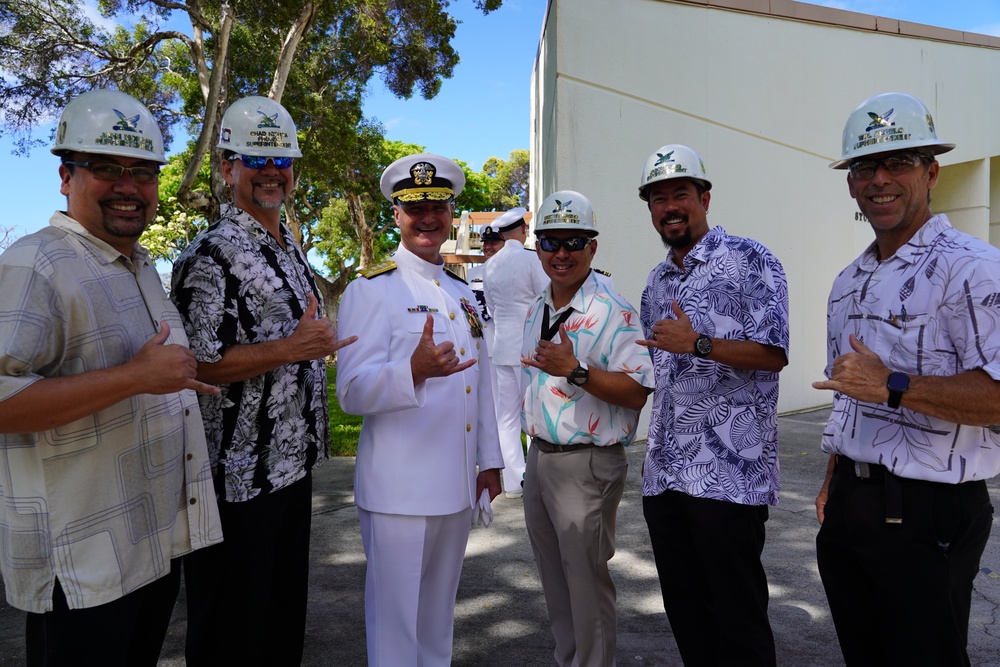 Pearl Harbor Naval Shipyard bids Aloha ‘Oe to Capt. Burton, Welcomes Capt. Jones
