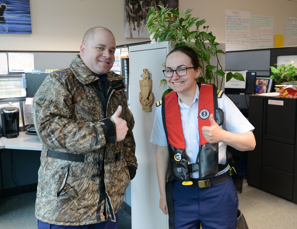 Wear your life jacket to work day