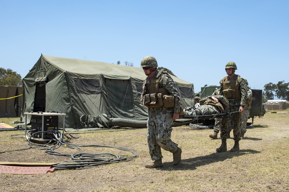 NMCB-3 Conducts Mass Casualty Drill During CPX-4