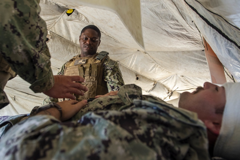 NMCB-3 Conducts Mass Casualty Drill During CPX-4