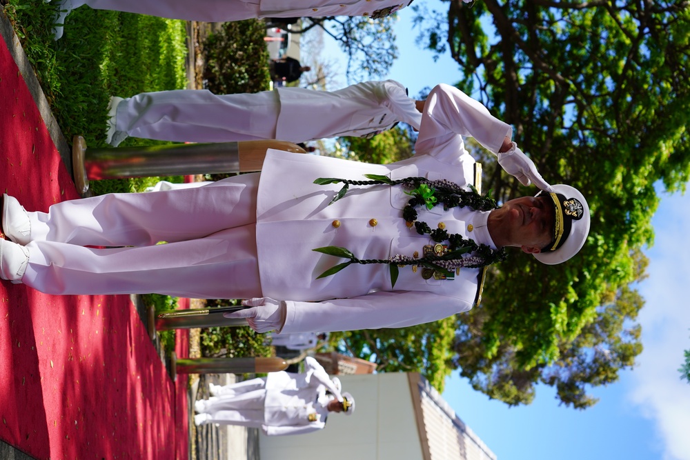 Pearl Harbor Naval Shipyard bids Aloha ‘Oe to Capt. Burton, Welcomes Capt. Jones