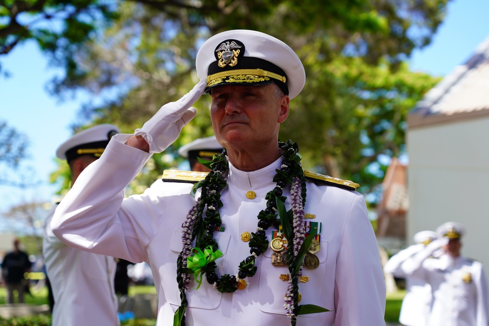 Pearl Harbor Naval Shipyard bids Aloha ‘Oe to Capt. Burton, Welcomes Capt. Jones