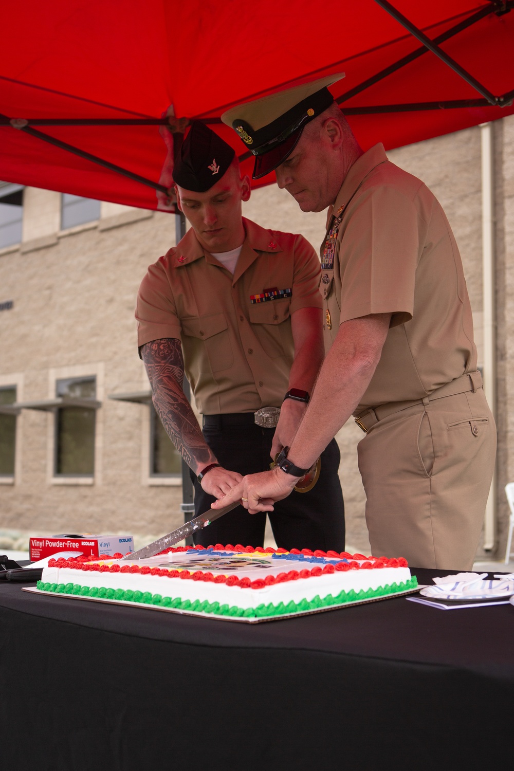 1st Marine Logistics Group 123rd Navy Corpsman's Birthday