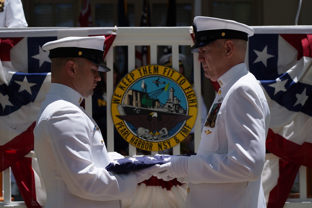 Pearl Harbor Naval Shipyard bids Aloha ‘Oe to Capt. Burton, Welcomes Capt. Jones