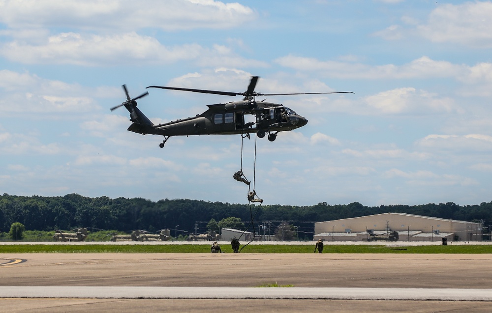 Week of the Eagles Air Assault Demonstration