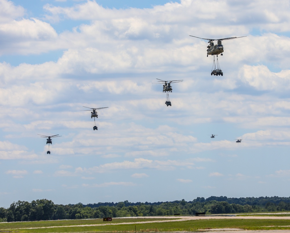 Week of the Eagles Air Assault Demonstration