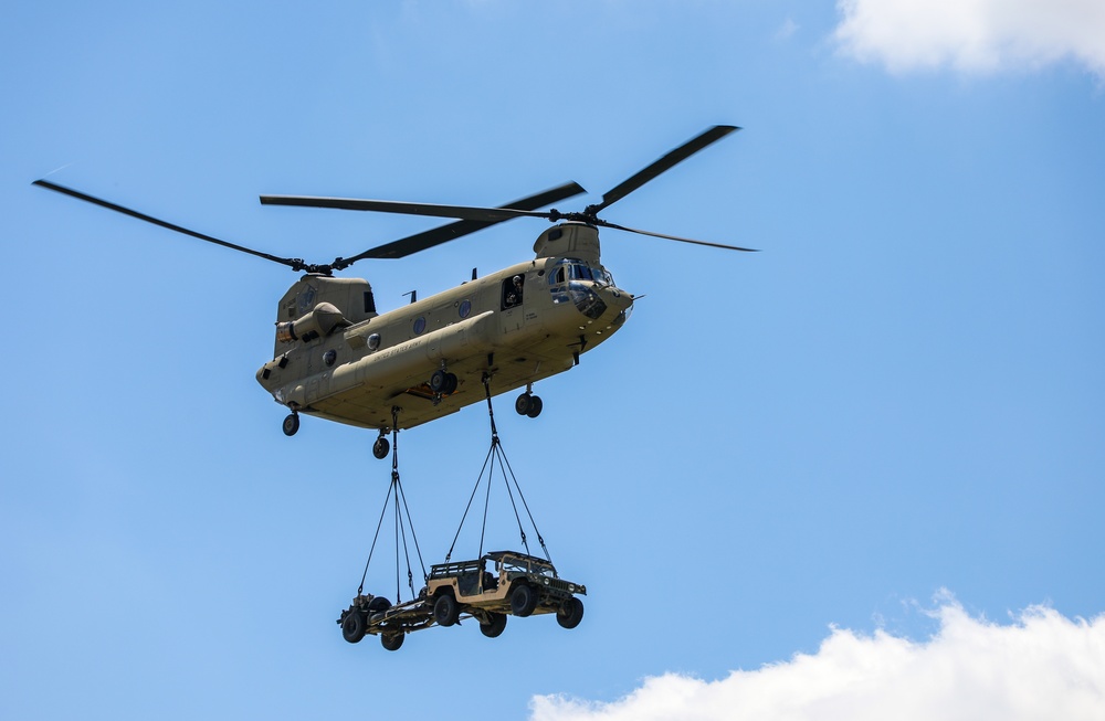 Week of the Eagles Air Assault Demonstration