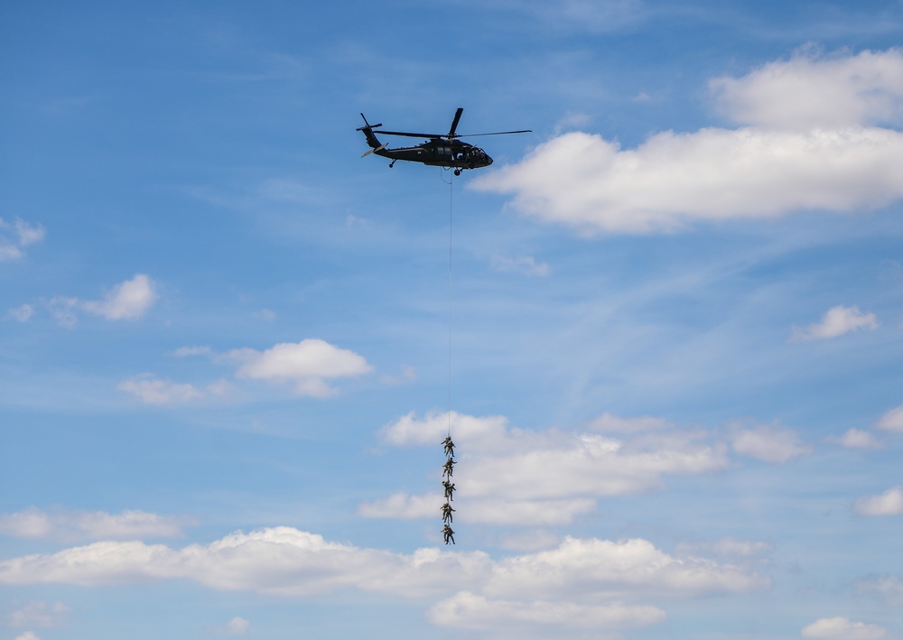 Week of the Eagles Air Assault Demonstration