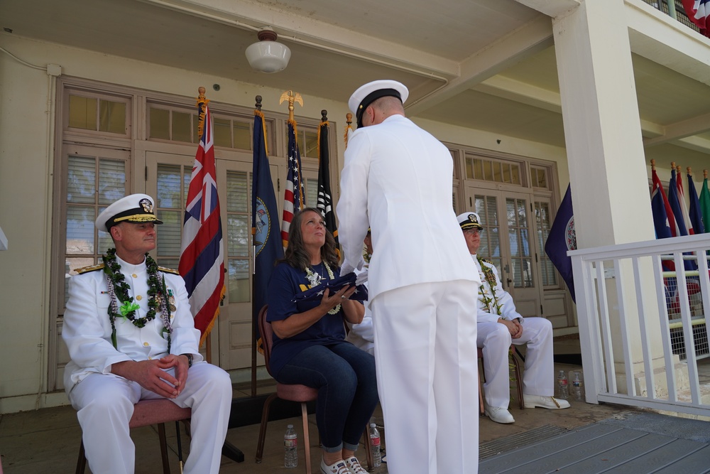 Pearl Harbor Naval Shipyard bids Aloha ‘Oe to Capt. Burton, Welcomes Capt. Jones