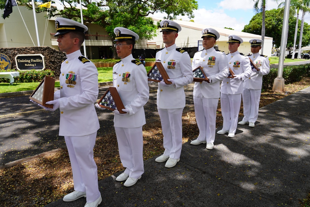 Pearl Harbor Naval Shipyard bids Aloha ‘Oe to Capt. Burton, Welcomes Capt. Jones