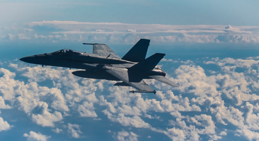 VMFA-323 and VMGR-352 Conduct Refueling