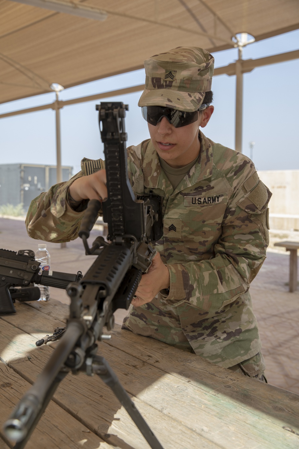 U.S. Army Central 2021 Best Warrior Competition Weapons Event